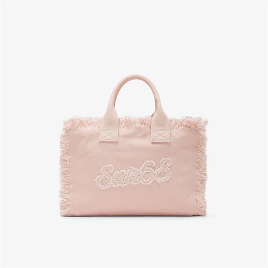 SUN68 BAG FRINGES CANVAS