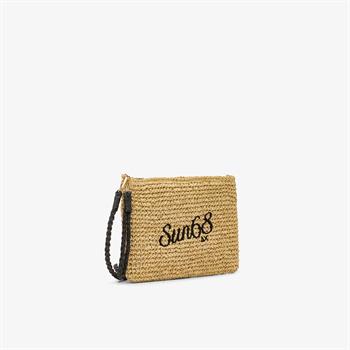 SUN68 POCHETTE STRAW