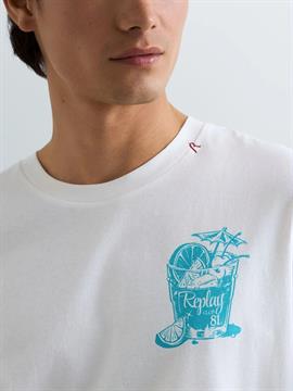 REPLAY T-SHIRT E26U 2660 011 BIANCA