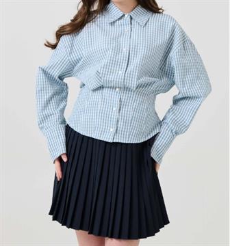 VICOLO CAMICIA QUADRI E26D CIELO