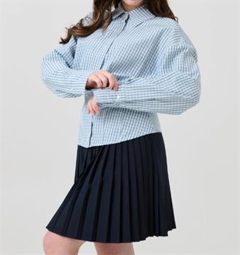 VICOLO CAMICIA QUADRI E26D CIELO