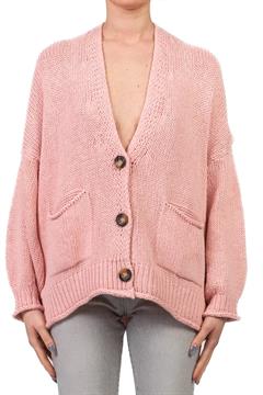 VICOLO CARDIGAN E26D ROSA