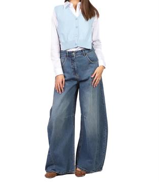 VICOLO GILET E26D CIELO