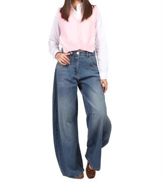 VICOLO GILET E26D ROSA