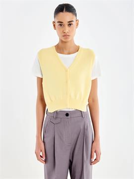 VICOLO GILET E26D YELLOW