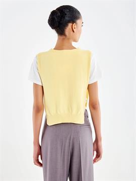 VICOLO GILET E26D YELLOW