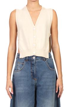 VICOLO GILET E26D BEIGE