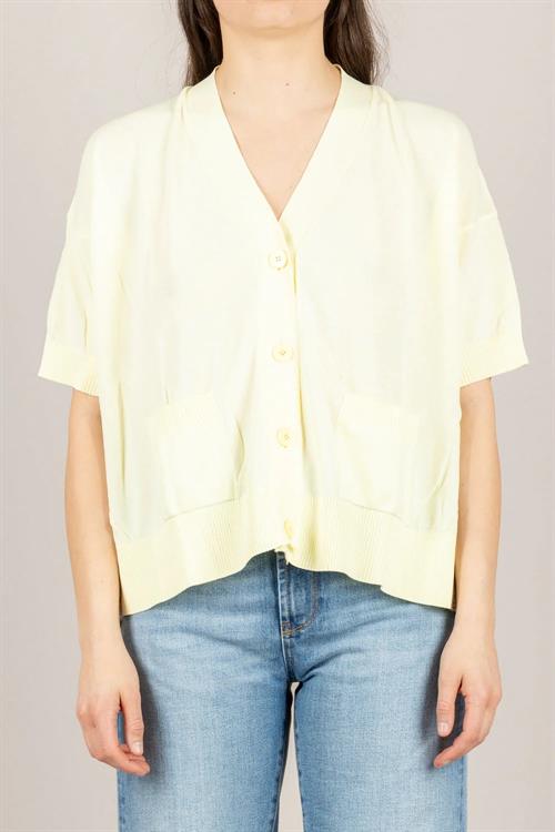 VICOLO CARDIGAN E26D YELLOW