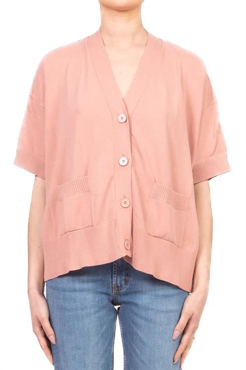 VICOLO CARDIGAN E26D ROSA