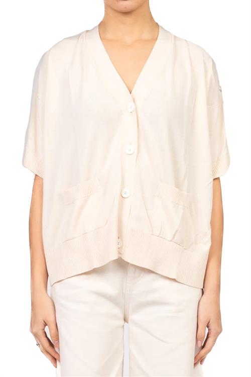 VICOLO CARDIGAN E26D BURRO