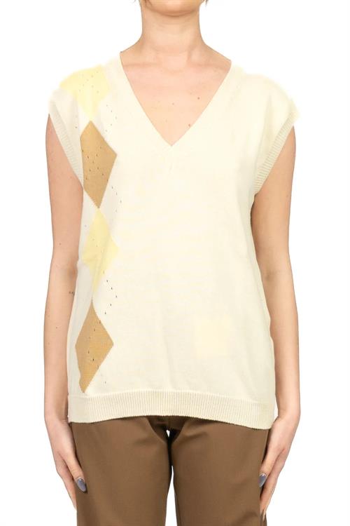 VICOLO GILET E26D BURRO