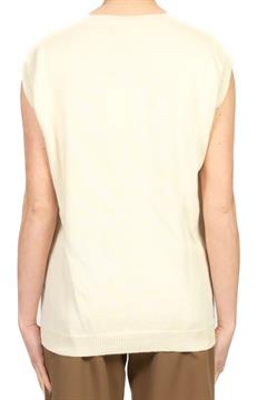 VICOLO GILET E26D BURRO