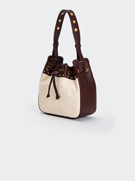 VICOLO BORSA CANTER E26D MORO/BURRO