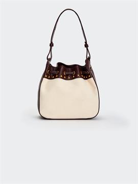 VICOLO BORSA CANTER E26D MORO/BURRO