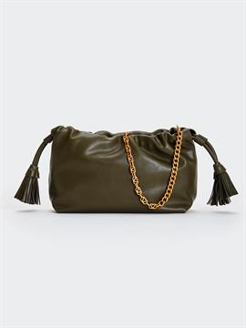 VICOLO BORSA TASSEL E26D MILITARE