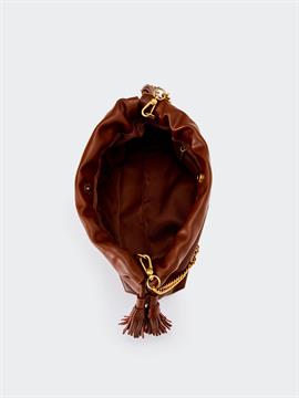 VICOLO BORSA TASSEL E26D FONDENTE