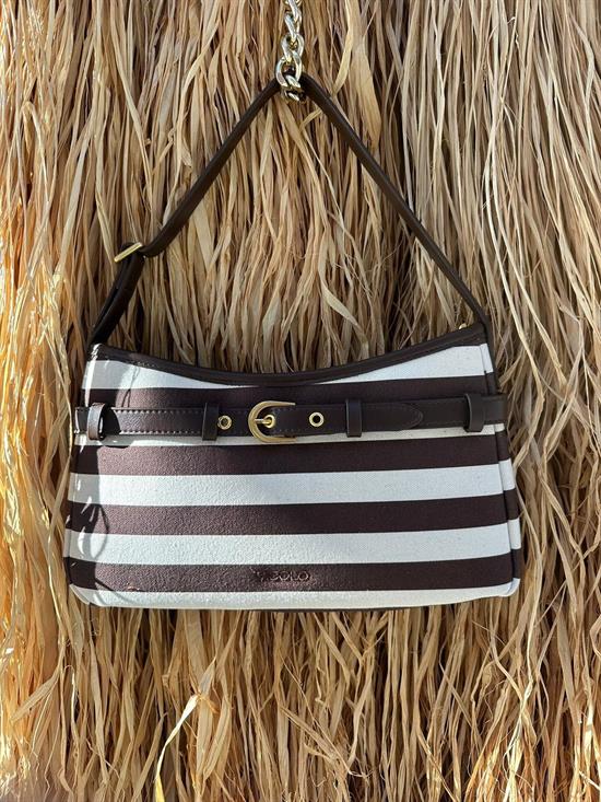 VICOLO BORSA BELTIE E26D MORO/BURRO