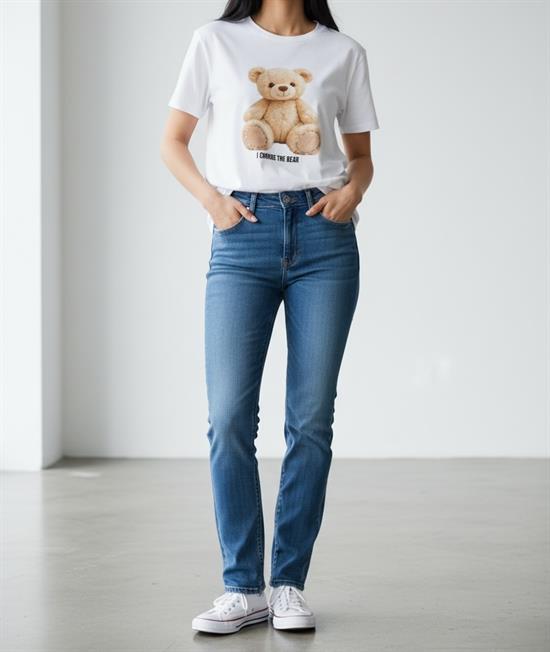 VICOLO T-SHIRT E26D BIANCO