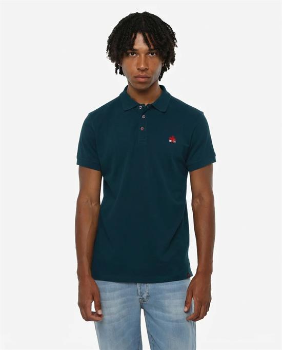 ZU+ POLO PIQUET E26U DEEP DENIM