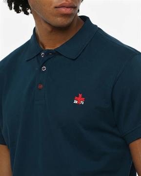 ZU+ POLO PIQUET E26U DEEP DENIM