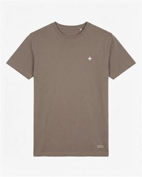 ZU+ T-SHIRT E26U DOVE BROWN