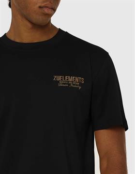 ZU+ T-SHIRT E26U BLACK