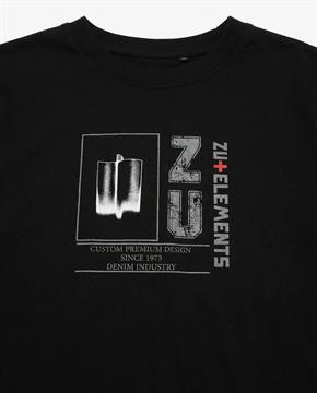 ZU+ T-SHIRT E26U BLACK