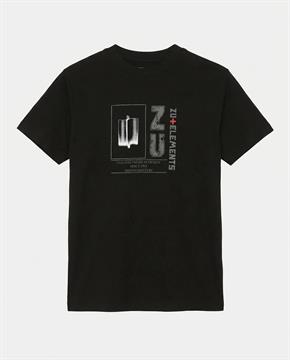 ZU+ T-SHIRT E26U BLACK