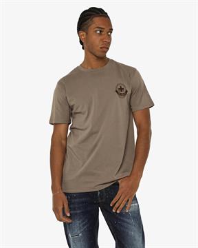 ZU+ T-SHIRT E26U BROWN