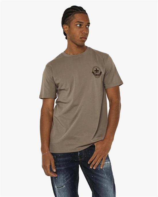 ZU+ T-SHIRT E26U BROWN