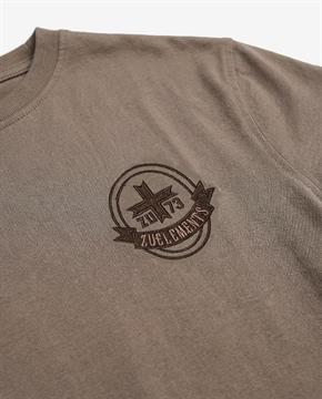 ZU+ T-SHIRT E26U BROWN