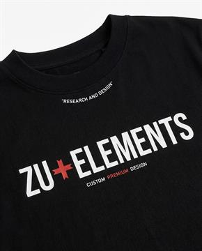 ZU+ T-SHIRT E26U BLACK