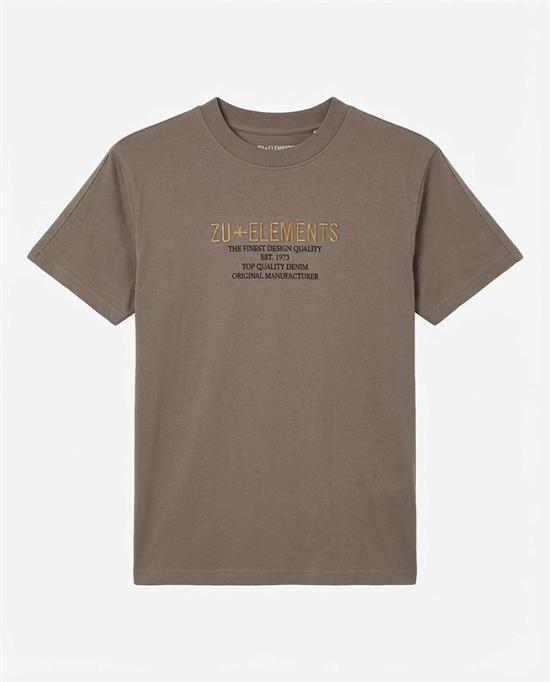 ZU+ T-SHIRT E26U BROWN