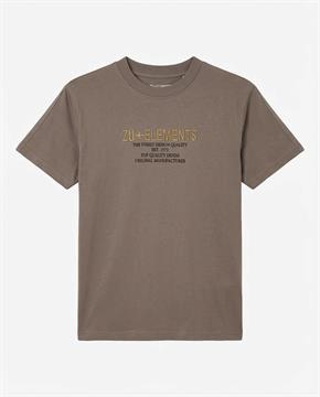 ZU+ T-SHIRT E26U BROWN
