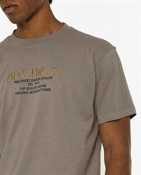 ZU+ T-SHIRT E26U BROWN