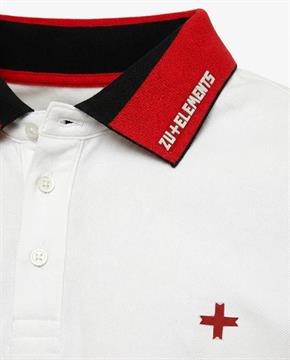 ZU+ POLO PIQUET E26U WHITE