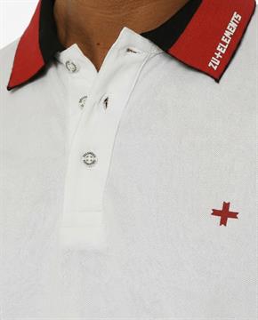 ZU+ POLO PIQUET E26U WHITE