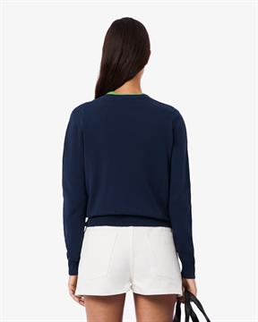 LACOSTE MAGLIA E26D 166 BLU