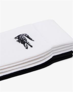 LACOSTE SOCKS 3PACK E26U AU8 NERO/BIANCO