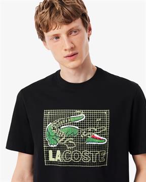 LACOSTE T-SHIRT E26U 031 NERO