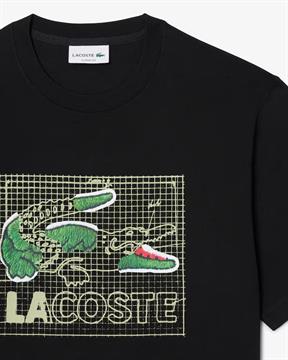LACOSTE T-SHIRT E26U 031 NERO