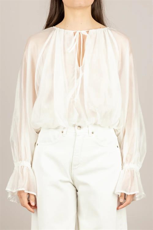 VICOLO BLUSA E26D BIANCO