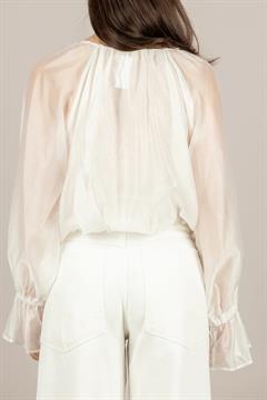 VICOLO BLUSA E26D BIANCO