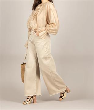 VICOLO BLUSA E26D BEIGE