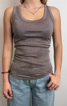 VICOLO TOP LUREX E26D MORO