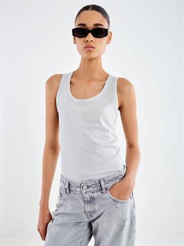 VICOLO TOP LUREX E26D ARGENTO