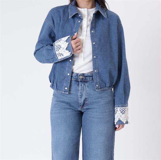 VICOLO BLUSA E26D DENIM