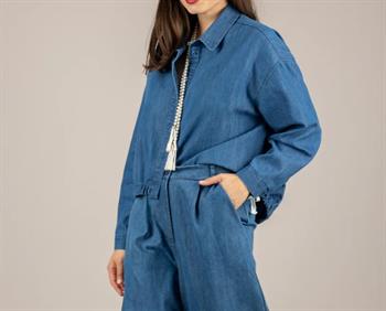 VICOLO BLUSA E26D DENIM