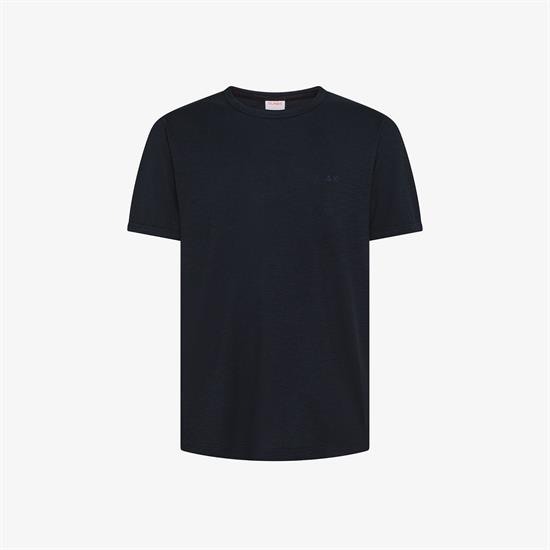 SUN68 T-SHIRT JERSEY E26U 07 NAVY