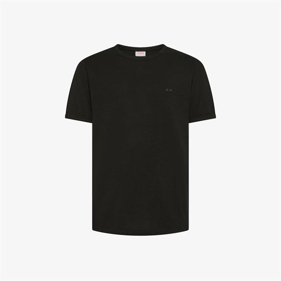 SUN68 T-SHIRT JERSEY E26U 11 NERO